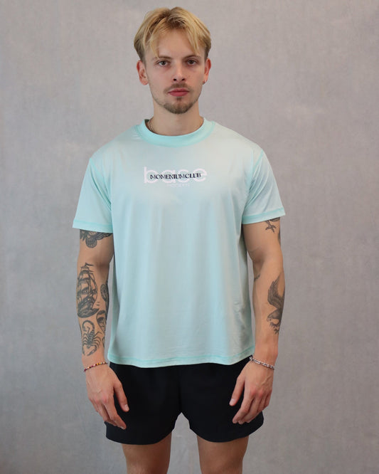 Base Modern Momentum Club T-Shirt Seafoam